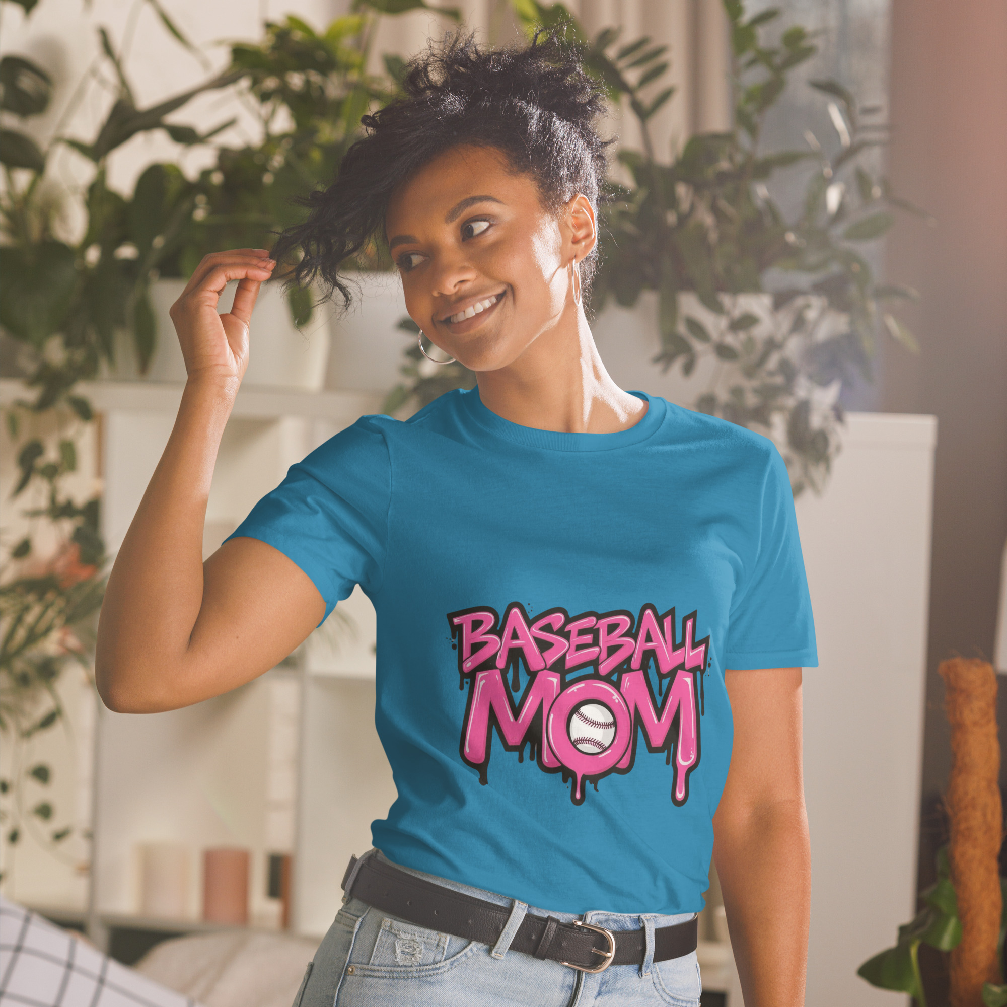 T-Shirt Baseball Mom – Bild 9
