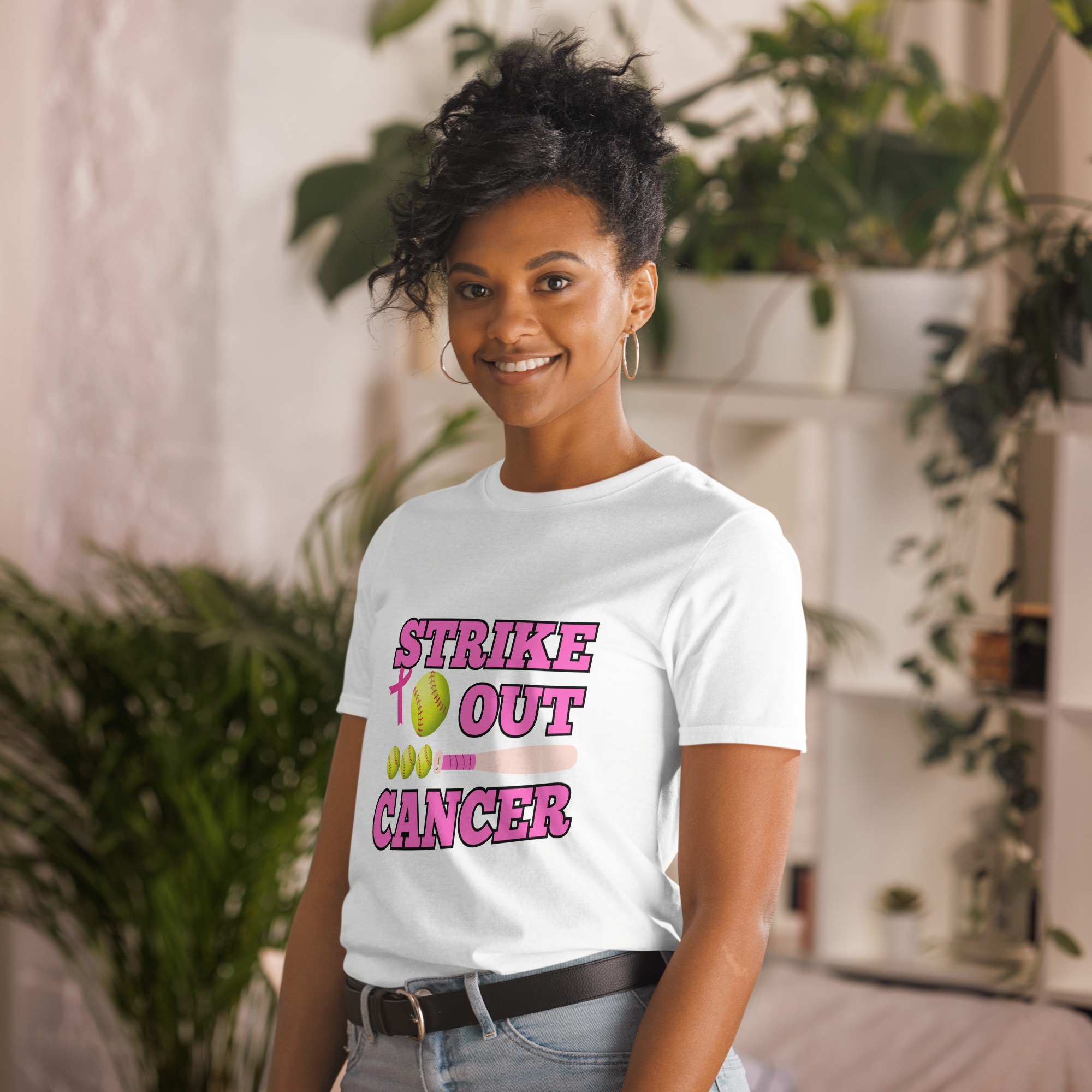 T-Shirt Softball Cancer – Bild 31