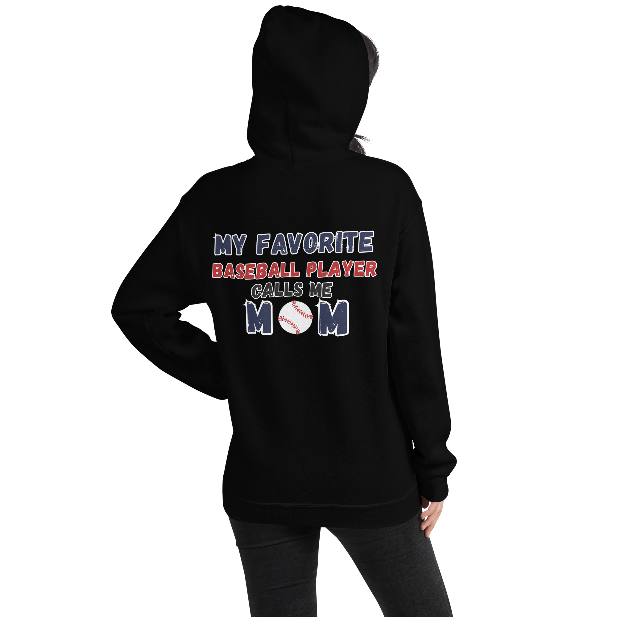 Unisex-Hoodie Baseball Mom