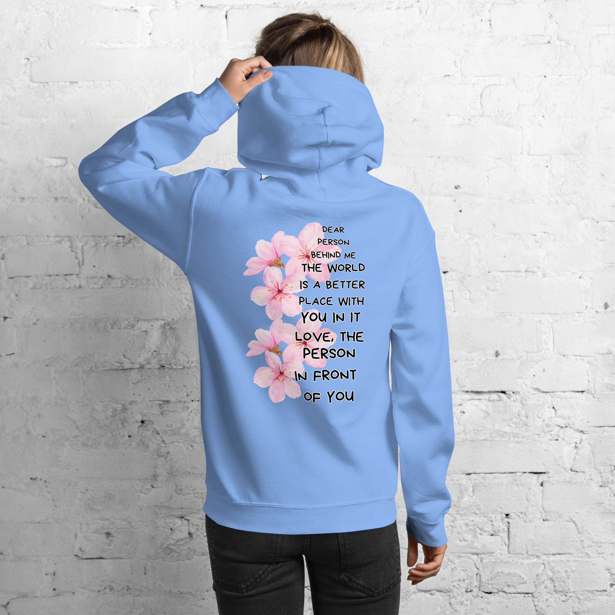 Unisex-Hoodie Behind – Bild 10
