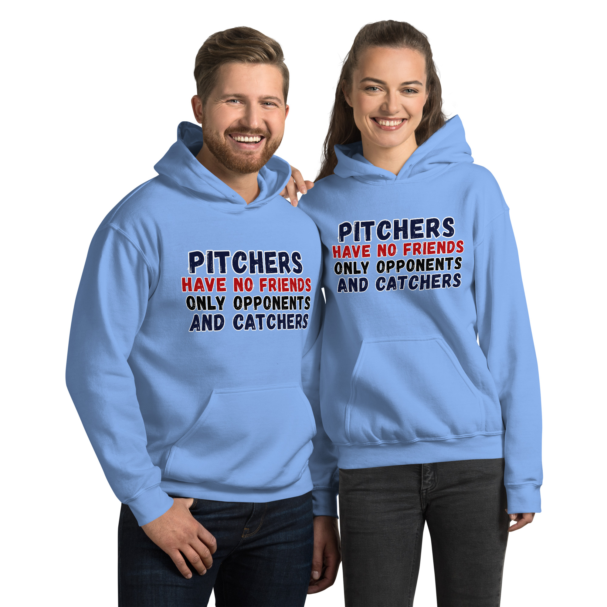 Unisex-Hoodie Pitcher – Bild 10