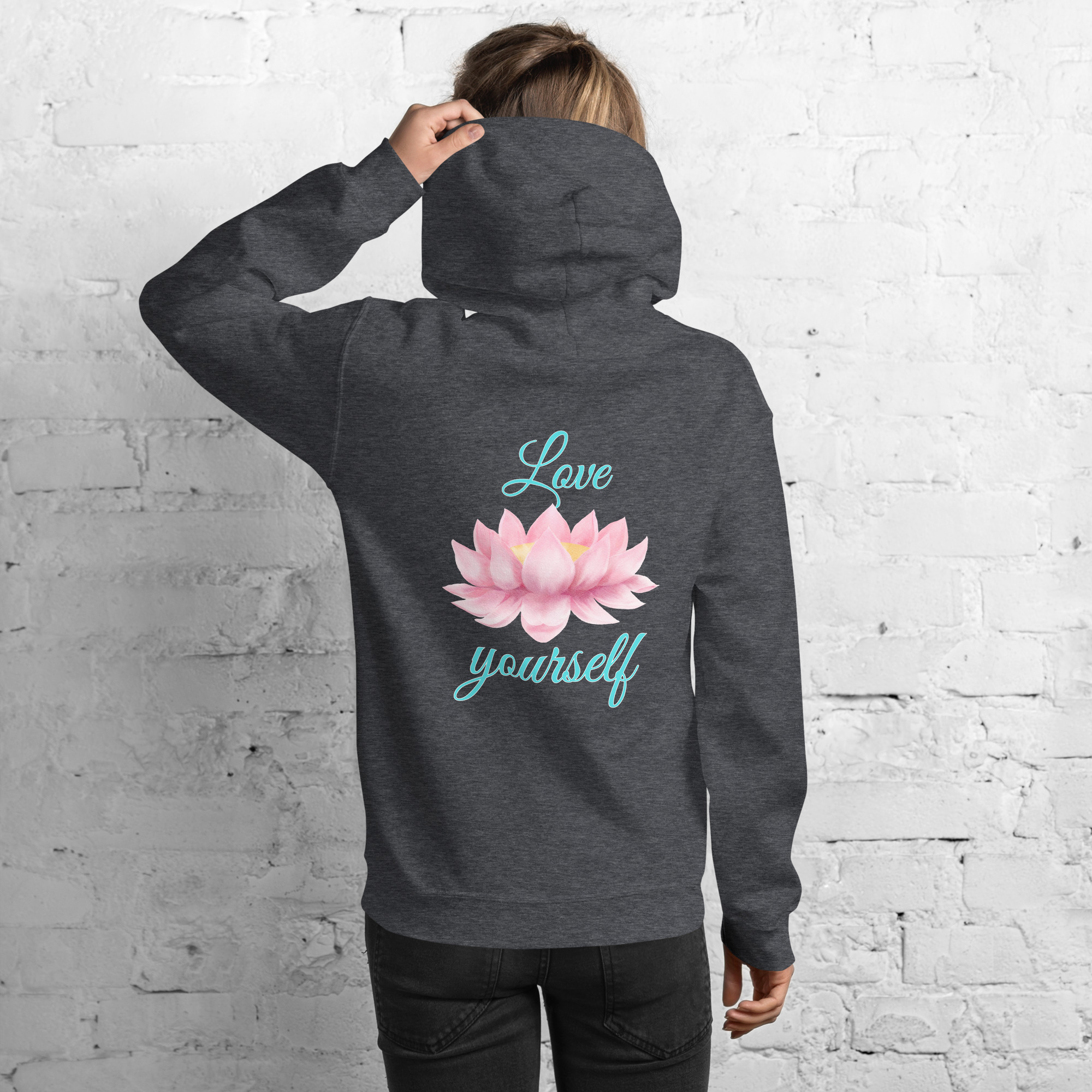 Unisex-Hoodie Love – Bild 9