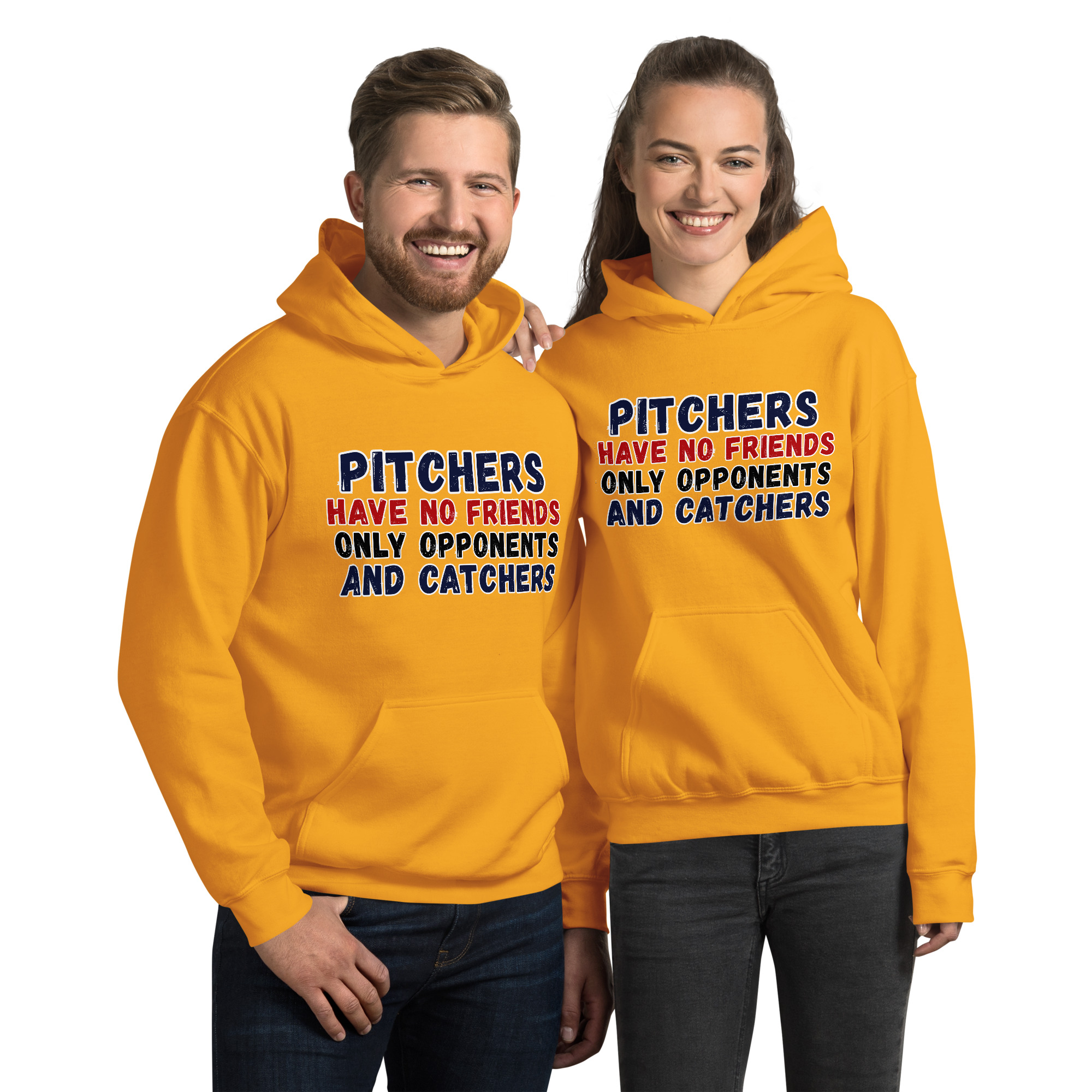 Unisex-Hoodie Pitcher – Bild 11