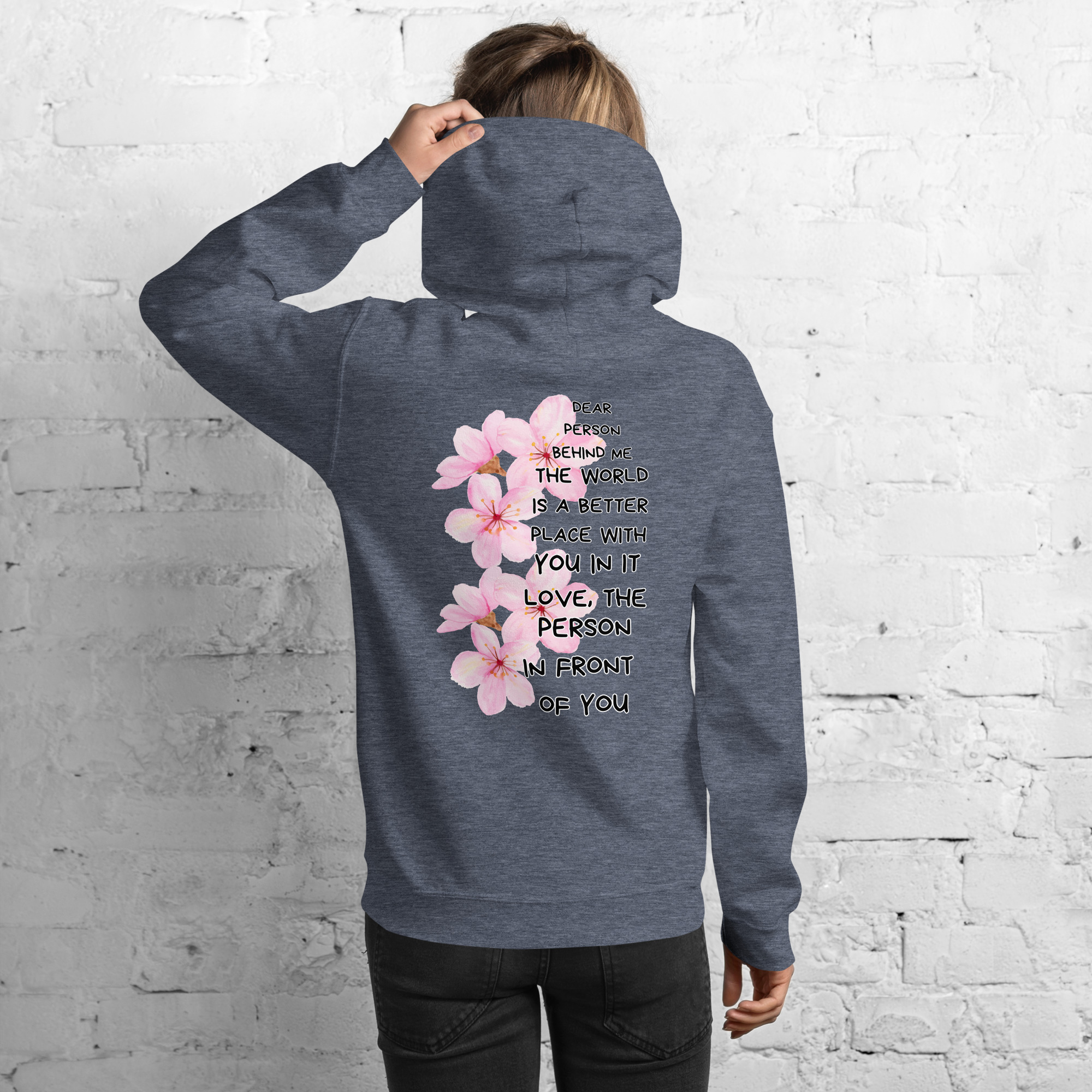 Unisex-Hoodie Behind – Bild 7