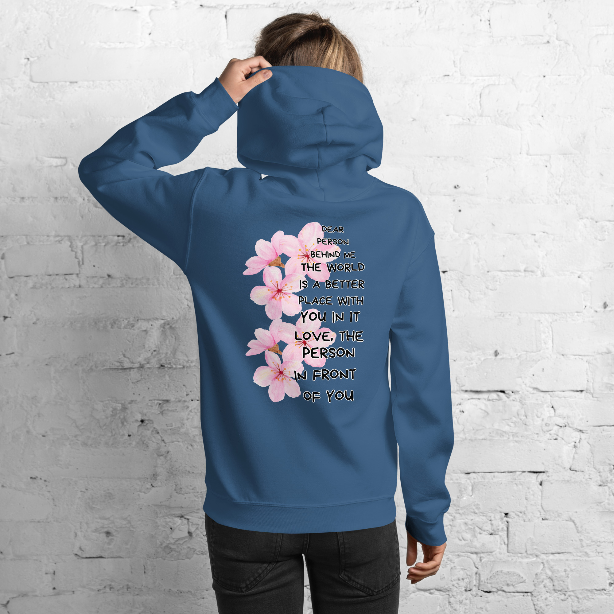 Unisex-Hoodie Behind – Bild 6
