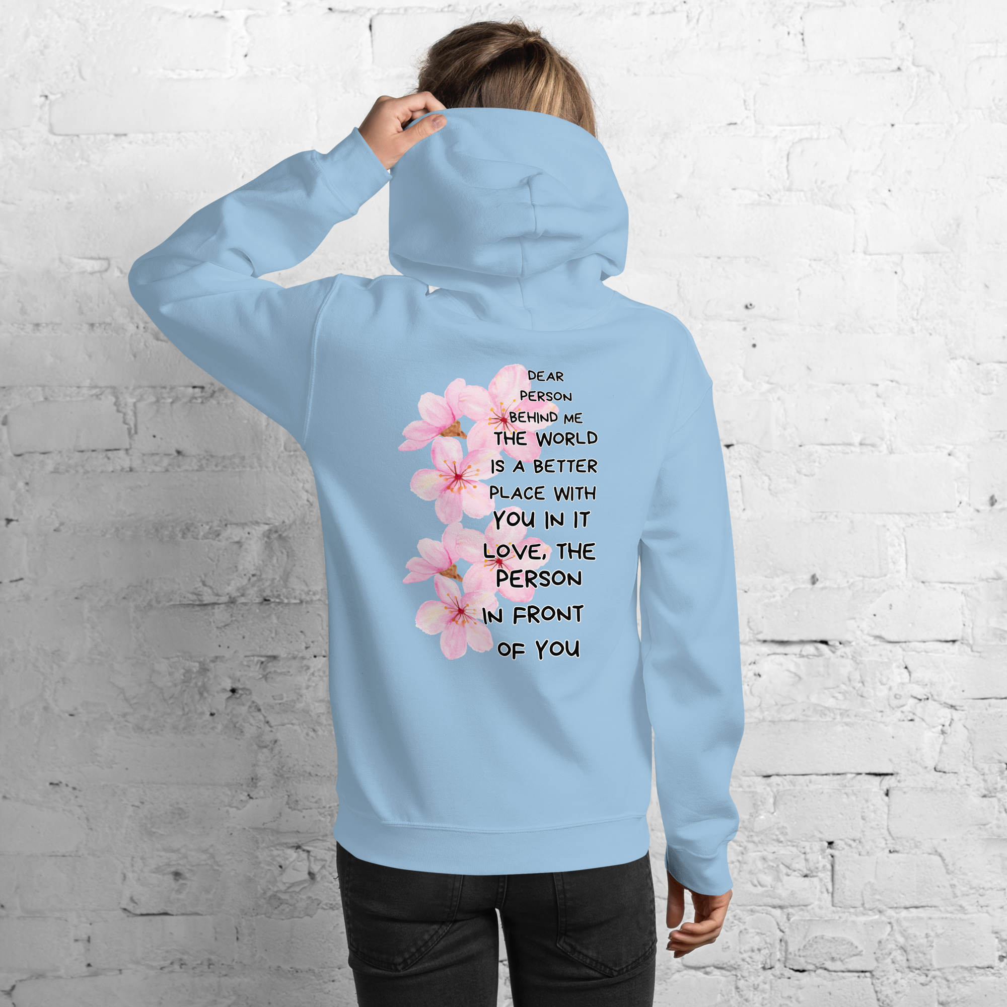 Unisex-Hoodie Behind – Bild 11