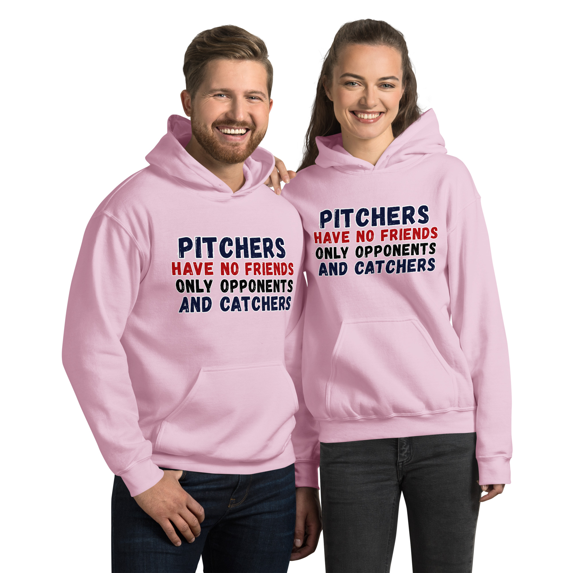 Unisex-Hoodie Pitcher – Bild 13
