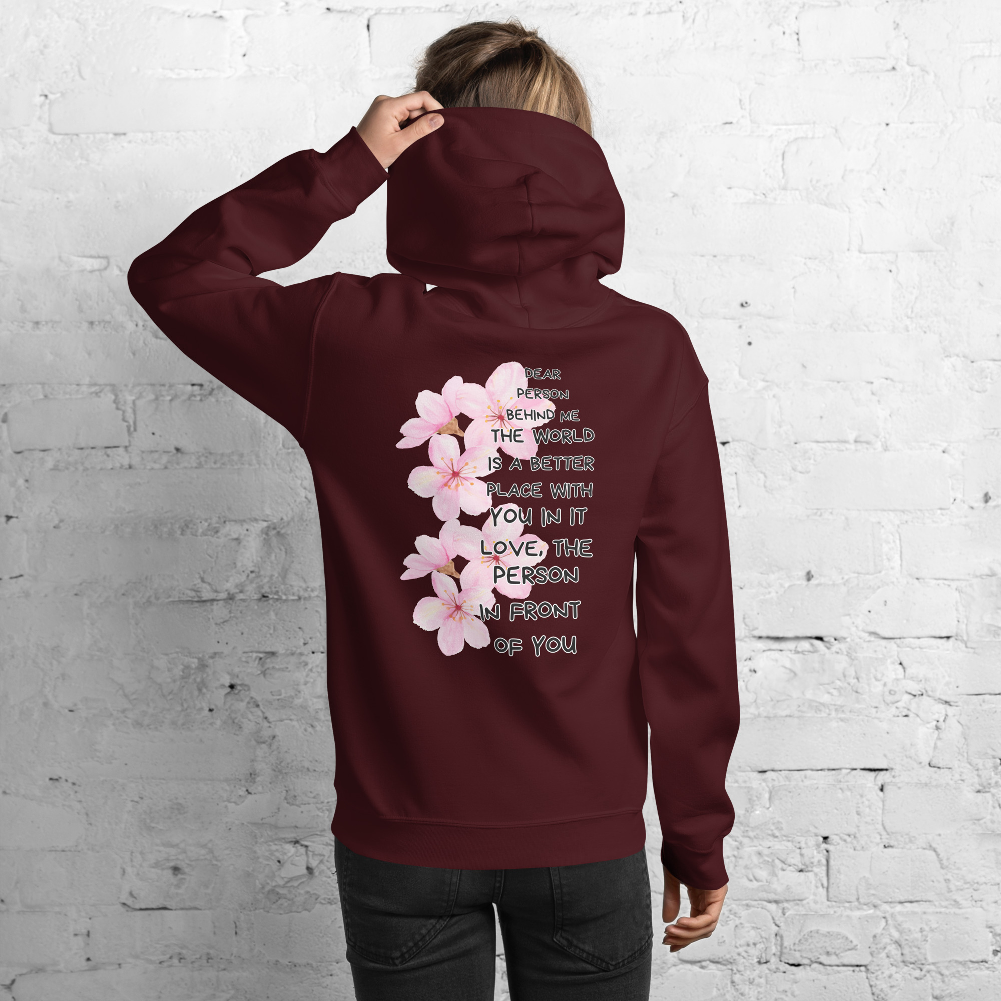 Unisex-Hoodie Behind