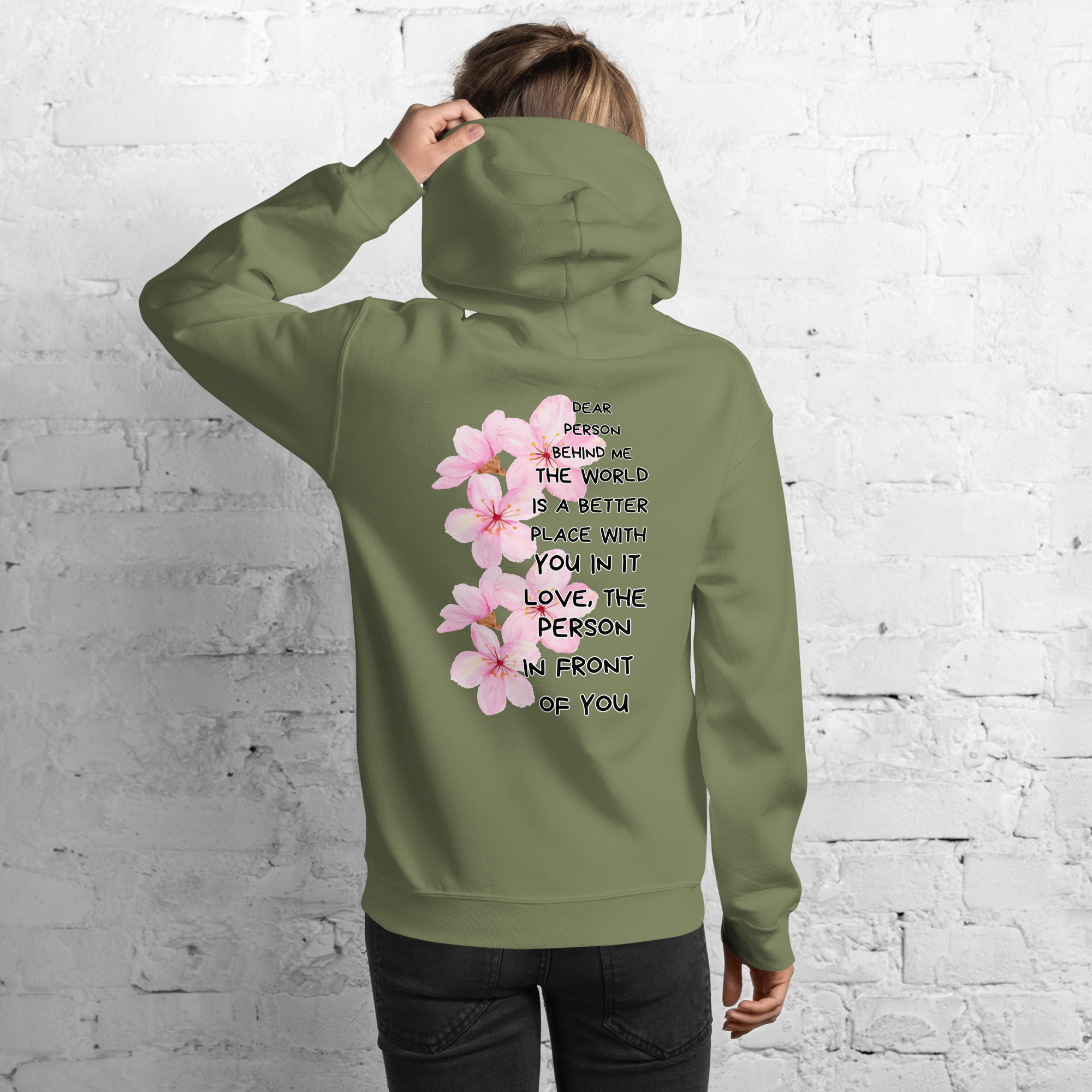 Unisex-Hoodie Behind – Bild 8