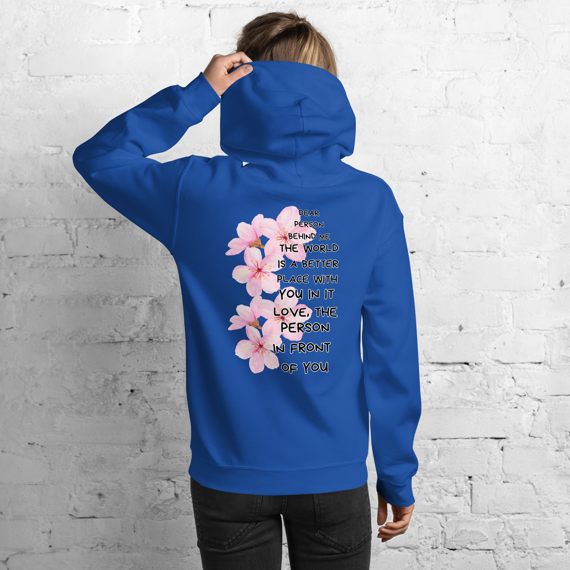 Unisex-Hoodie Behind – Bild 5