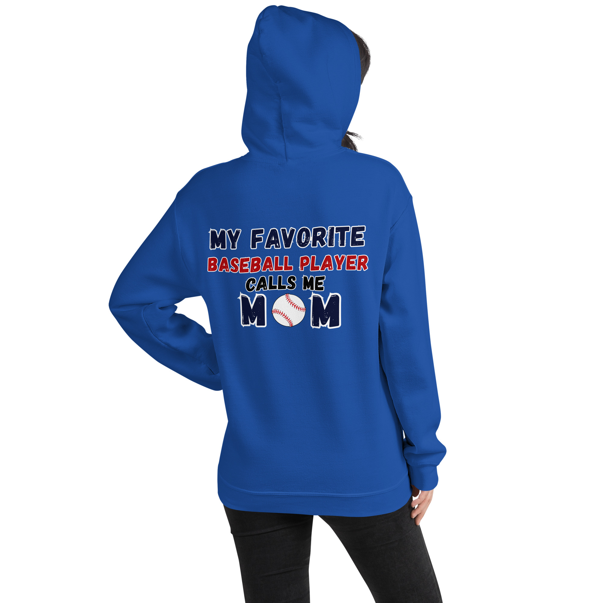 Unisex-Hoodie Baseball Mom – Bild 4
