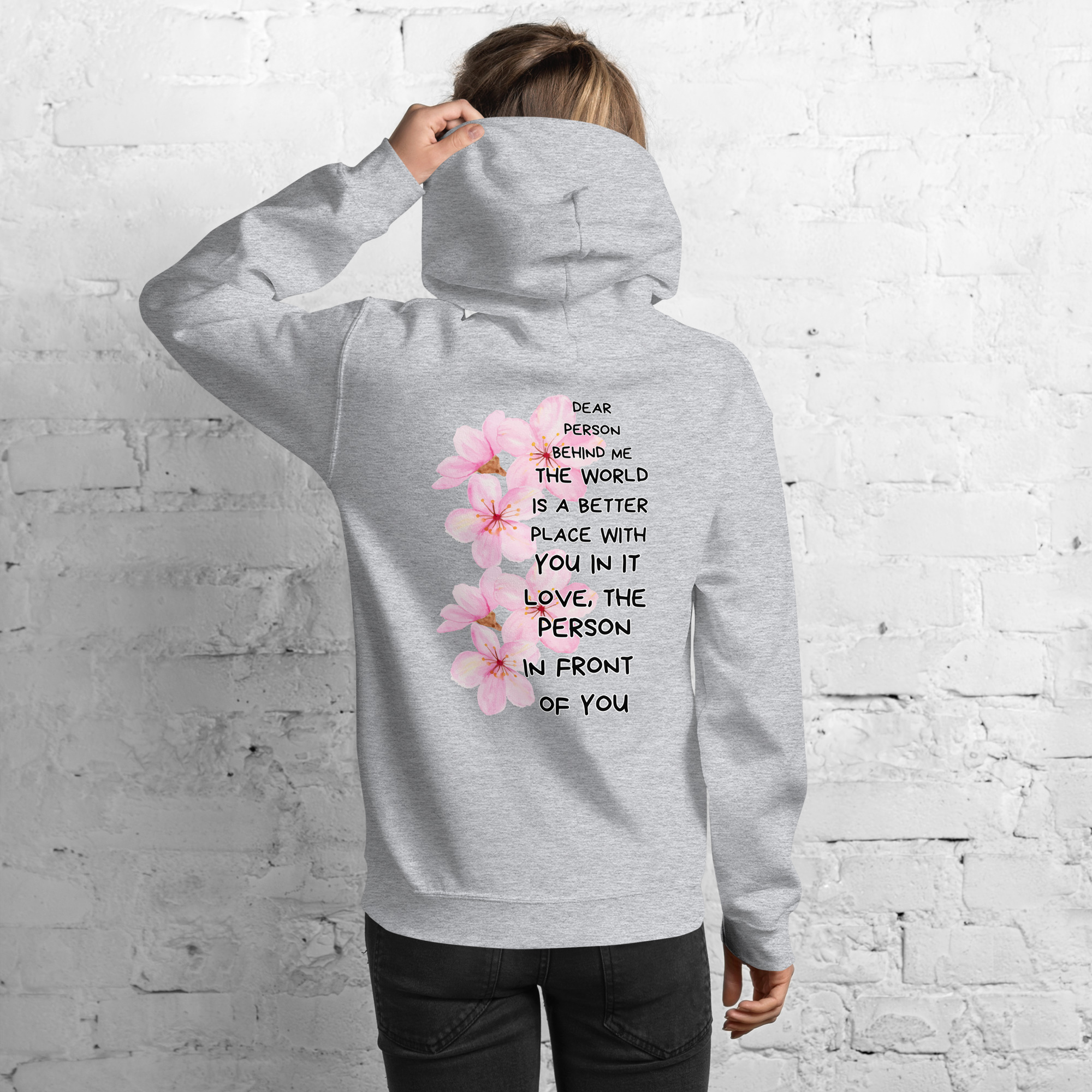 Unisex-Hoodie Behind – Bild 9