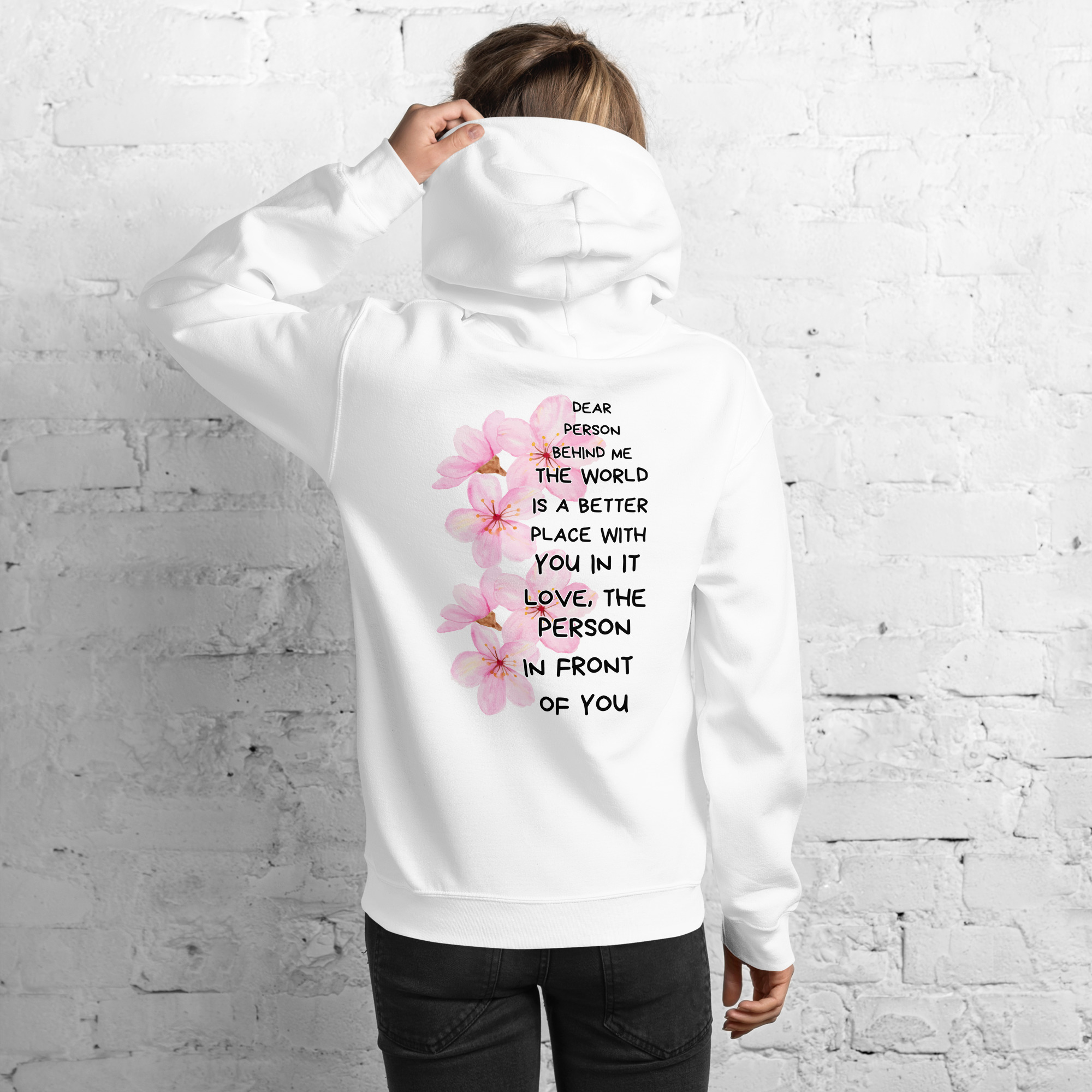 Unisex-Hoodie Behind – Bild 14